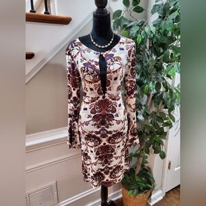 Womens dress, size M, keyhole in back or front paisley